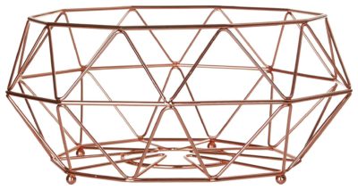 Vertex Copper Finish Fruit Basket and Mug Tree. Vertex Copper Finish Fruit Basket and Mug Tree.